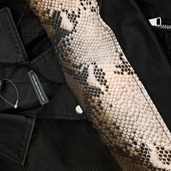 Halogen NWTs Faux Leather Moto Jacket - Picture 11 of 11